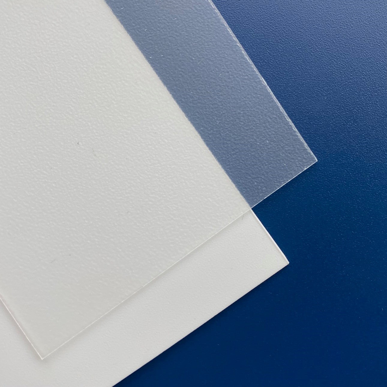 0.8mm Plastic Polypropylene Sheets A5, A4, A3 & A2 thick, White and Clear