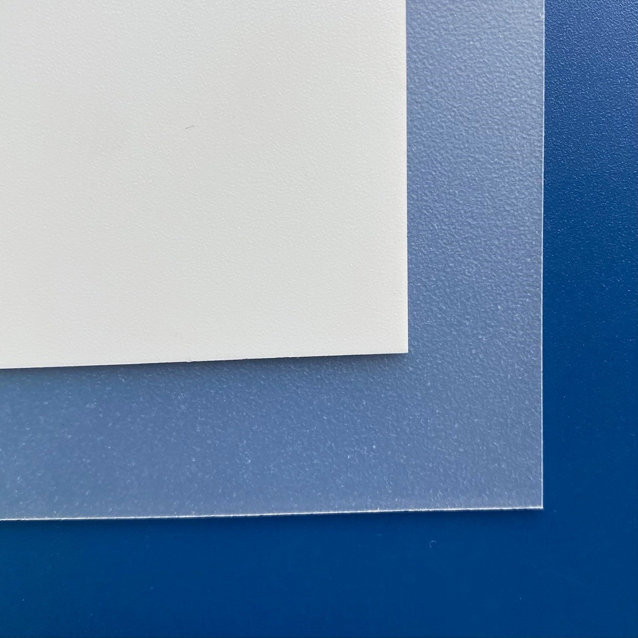 0.8mm Plastic Polypropylene Sheets A5, A4, A3 & A2 thick, White and Clear