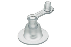 Carmo PVC inflation valve with non-return, fixed, 9 mm inlet (Box Qty)