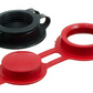 Carmo PVC valve with red plug 09-677-1124, CARV0012 (Box of 700 pieces)