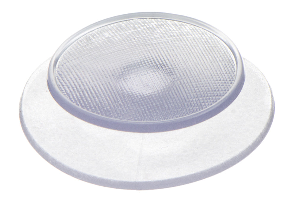 Carmo PVC / PUR Button 22.7mm (Natural) (Box Quantity)