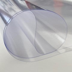 Polished Clear Semi Rigid PVC Rolls
