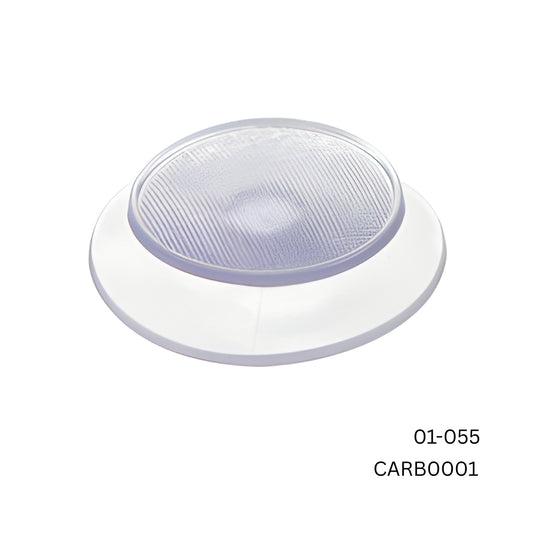 8000 x Carmo 01-055 PVC/PUR Weldable Plastic Button – HF / RF / Ultrasonic Welding – 22.7 mm (BULK)