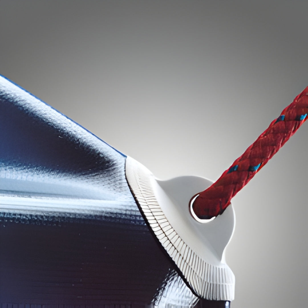 3000 x Carmo 05‑146 Weldable Plastic Attachment Point – 9/39 mm HF‑Welding Rope & Line Support (PVC) (Copy)