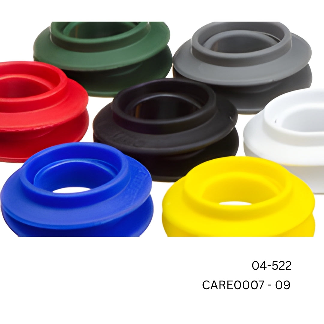 2000 x Carmo 04‑522 Snap Grommet Set Ø20 mm – Heavy‑Duty PP Hole Reinforcement for Tarpaulins, Textiles & Banners (Copy)