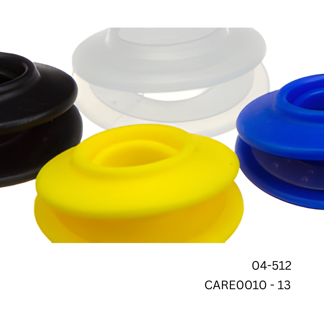 4000 x Carmo 04‑512 Snap Grommet Set 12 mm – PP Hole Reinforcement for Textiles, Tarpaulins & Banners (BULK BUY)