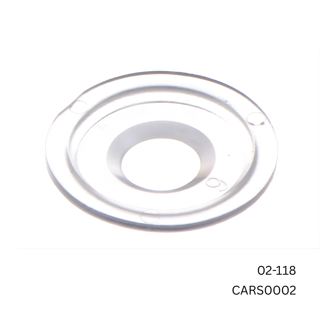 50,000 x Carmo 02‑118 PVC Washer – HF/Ultrasonic Weldable Washer for 02‑331 & 02‑431 Snap Fasteners BULK