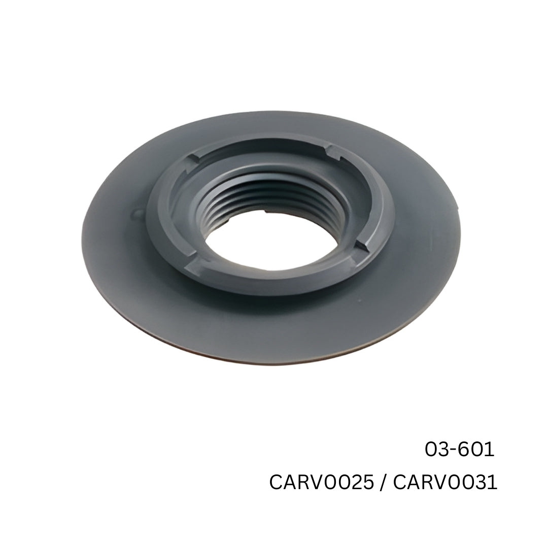 750 x Carmo 03‑601 HF/Ultrasonic Weldable Threaded Flange – G 3/4" PVC & PVC/PUR