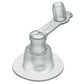 Plastic inflation valve, nonreturn, fixed plug, 5 mm inlet - PVC/PUR Natural (Box Quantity)