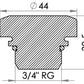 Pressure relief valve G3/4" (Box Quantity)