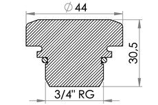 Carmo Pressure relief valve G3/4" (Box Quantity)