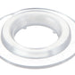 Carmo Weldable Plastic Eyelet, Light, 8 mm - PVC Natural (Box Quantity)