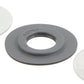 Heavy duty PVC Eyelet , 15/37 mm, Stacked - PVC Natural (Box Quantity)
