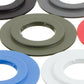 Plastic Eyelet, Heavy, 19/43 mm, Stacked - PVC Natural (Box Quantity)