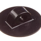 PVC Attachment Point, 11/55 mm - PVC Black (Box Quantity)