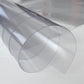 Orange Peel Semi Rigid Clear PVC Roll