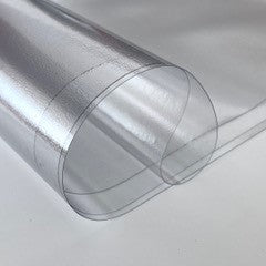 Orange Peel Semi Rigid Clear PVC Roll