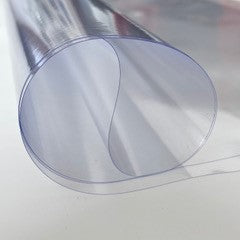 Polished Clear Semi Rigid PVC Rolls